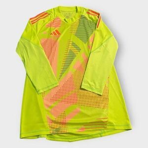 Adidas Tiro 24 Pro Goalkeeper Long Sleeve Slim Fit Yellow Jersey IK4907 size XL